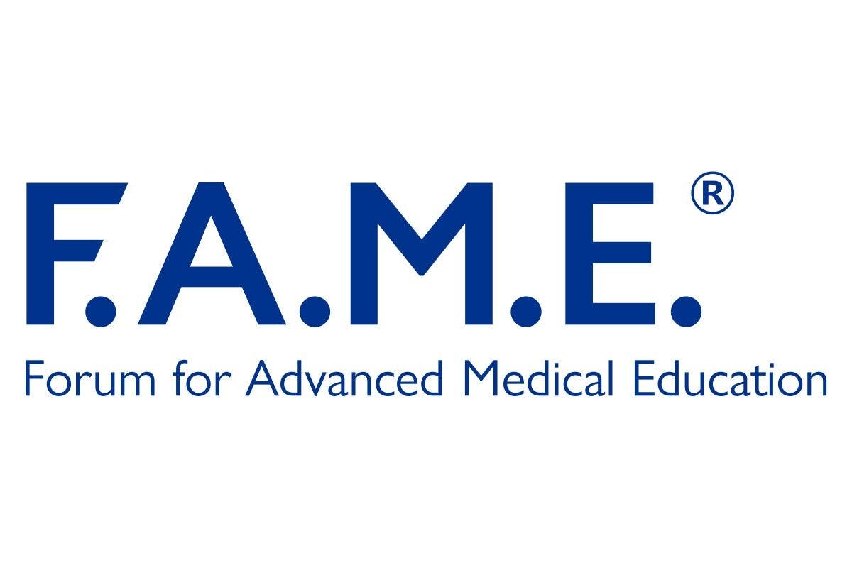 Logo FAME mit Claim für Web