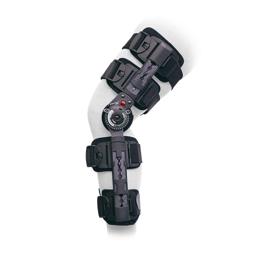 Zusatzbild DONJOY® X-ROM Knee, Knieorthese zur frühfunktionellen Mobilisierung, Seitenansicht