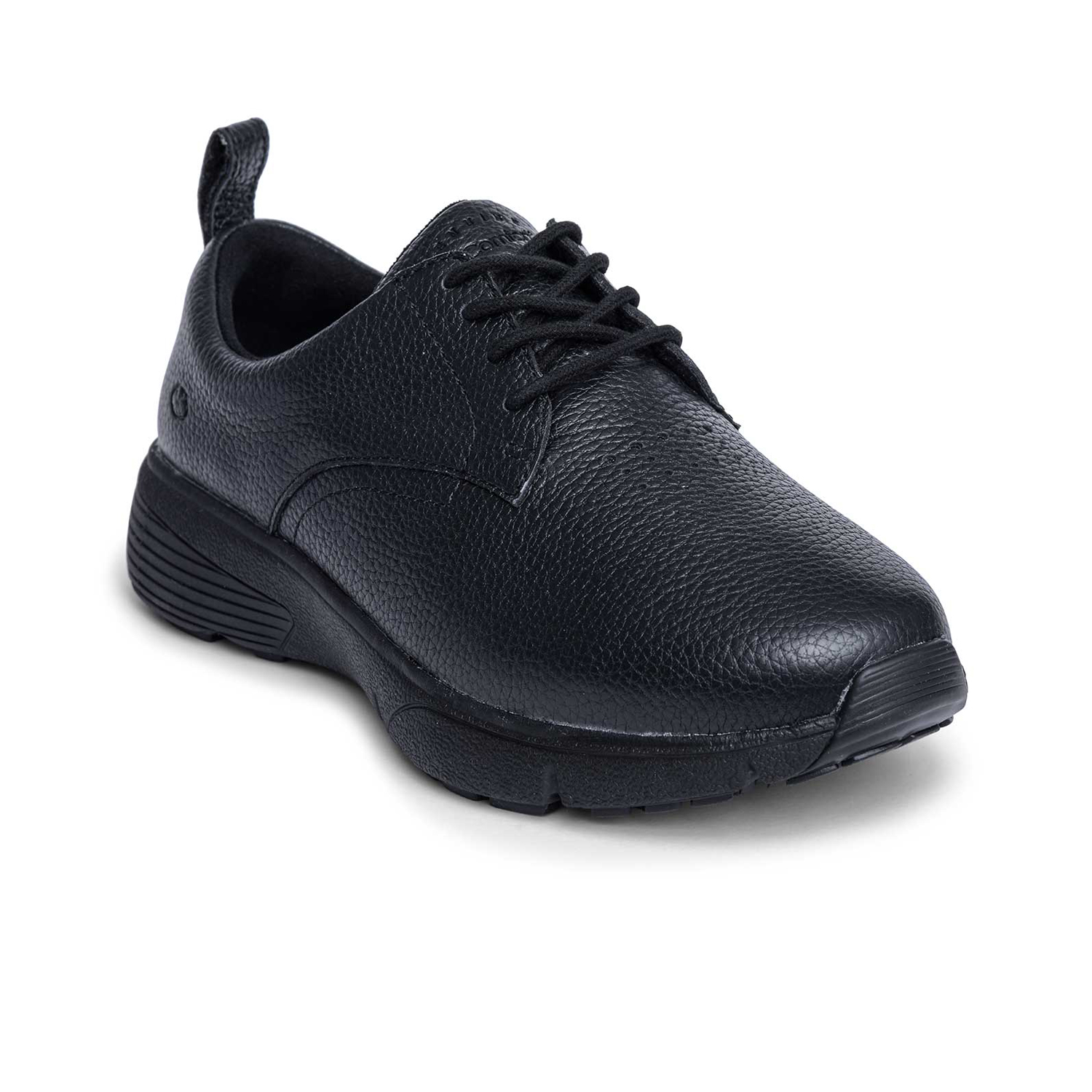Produktbild DR. Comfort® Ruth schwarz Orthopädische Schuhe, Weicher Lederschuh mit stabilisierender und dämpfender Laufsohlenkonstruktion für einen sicheren Gang